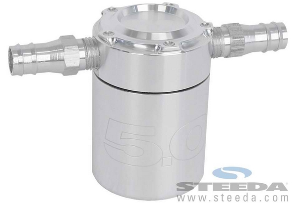 Steeda Billet Mustang Oil Separator - 79-15